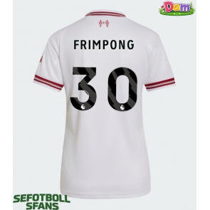 Liverpool Jeremie Frimpong #30 Bortatröja Kvinnor 2026-27 Kortärmad